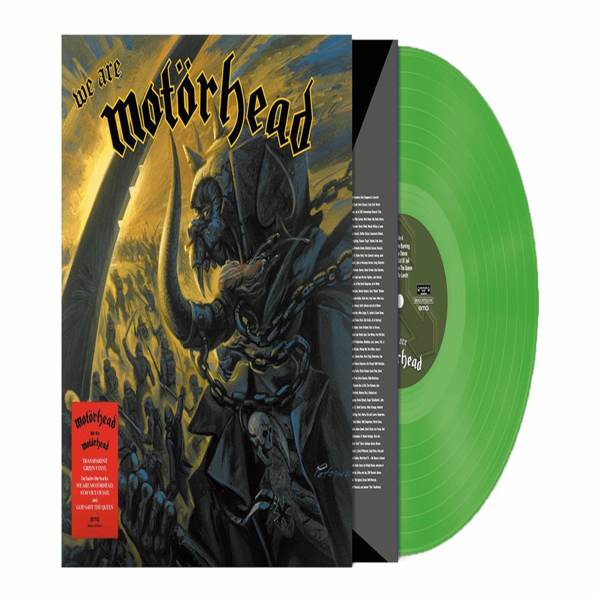 Motrhead : We Are Motrhead (Ltd Transaprent Green Vinyl)