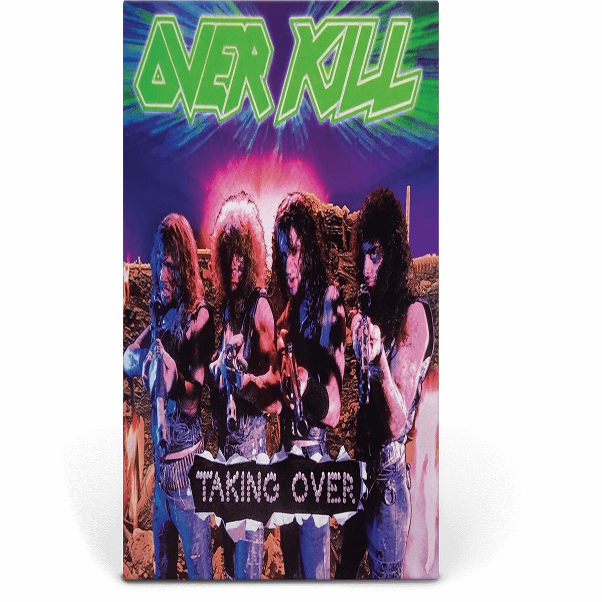 Overkill : Taking Over (Pink & Black Marbled Vinyl LP)