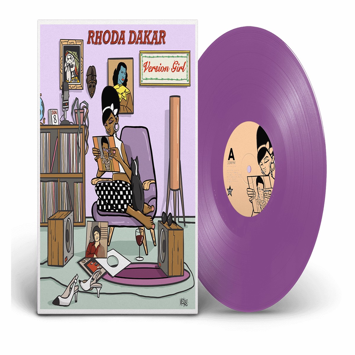 Rhoda Dakar : Version Girl (Neon Violet Vinyl)