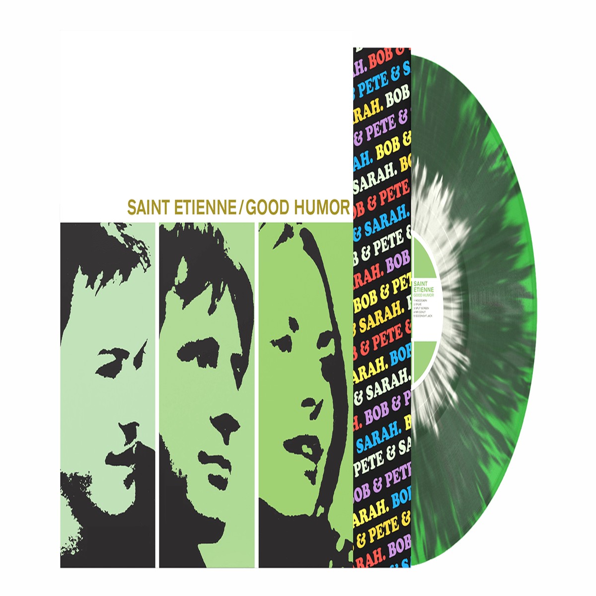 Saint Etienne : Good Humor (Anniversary Green & White Splatter Vinyl)