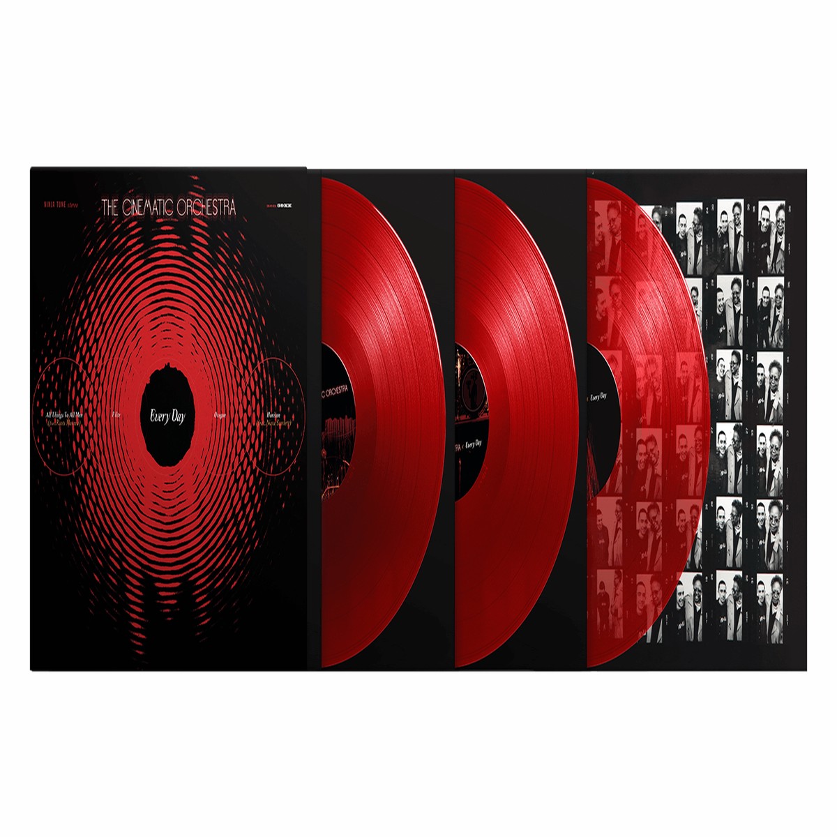 The Cinematic Orchestra : Every Day – 20th Anniversary Edition (Translucent Red Vinyl)