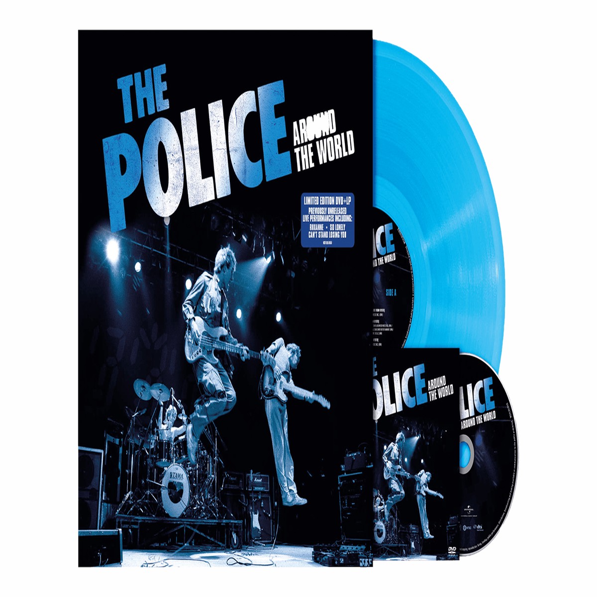 The Police : Around The World Restored & Expanded (Blue Vinyl + DVD)