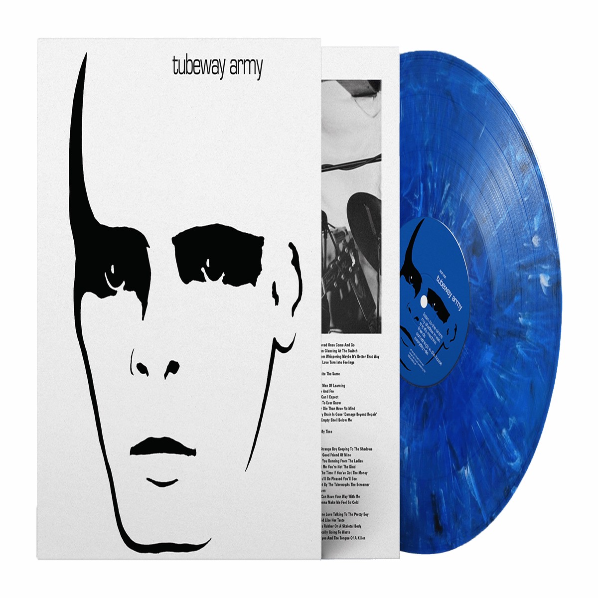 Tubeway Army : Tubeway Army (Marbled Blue Vinyl)
