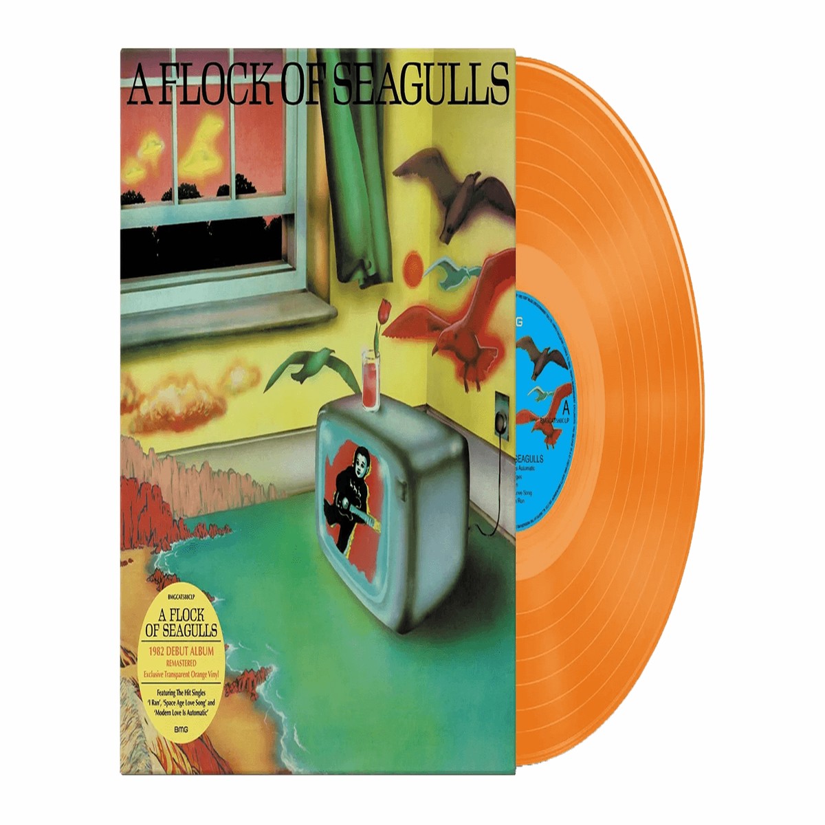 A Flock of Seagulls : A Flock of Seagulls (Orange Vinyl)