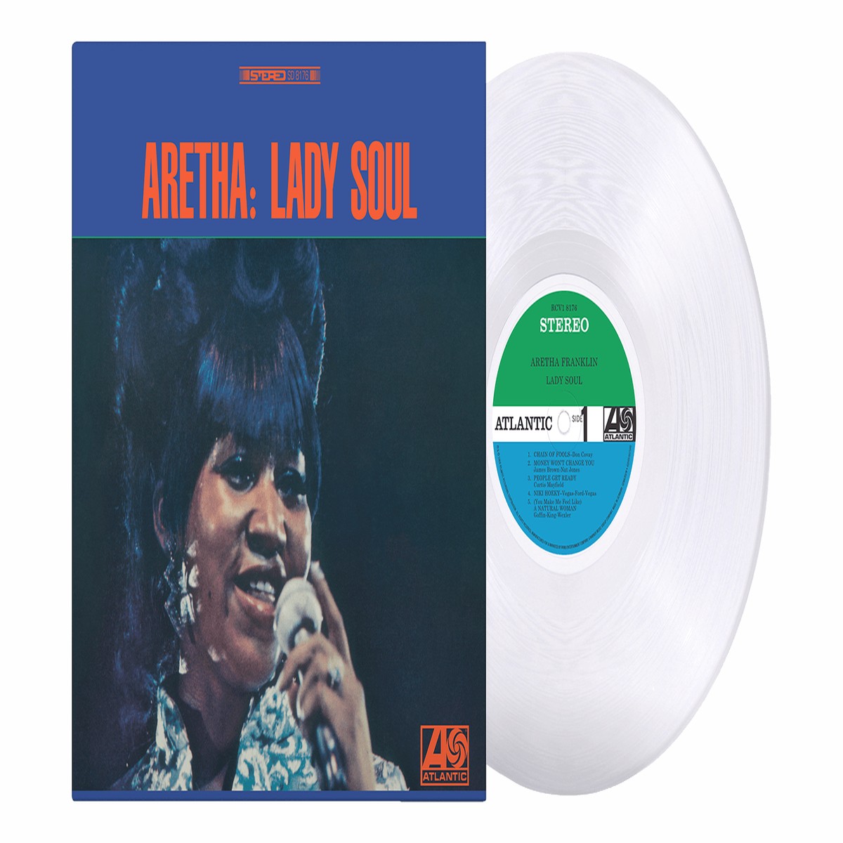 Aretha Franklin : Lady Soul (Clear Vinyl LP)