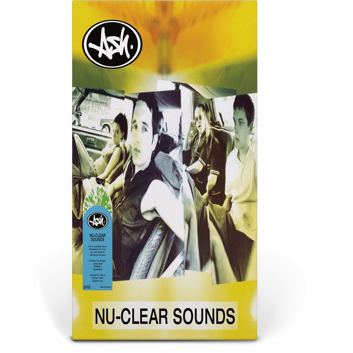 Ash : Nu-Clear Sounds (Clear Green Splatter Vinyl)