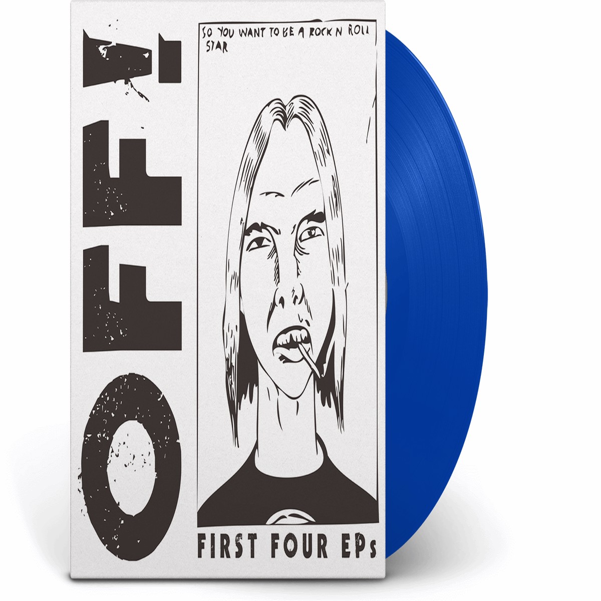 OFF! : First Four EPs (Blue Vinyl )