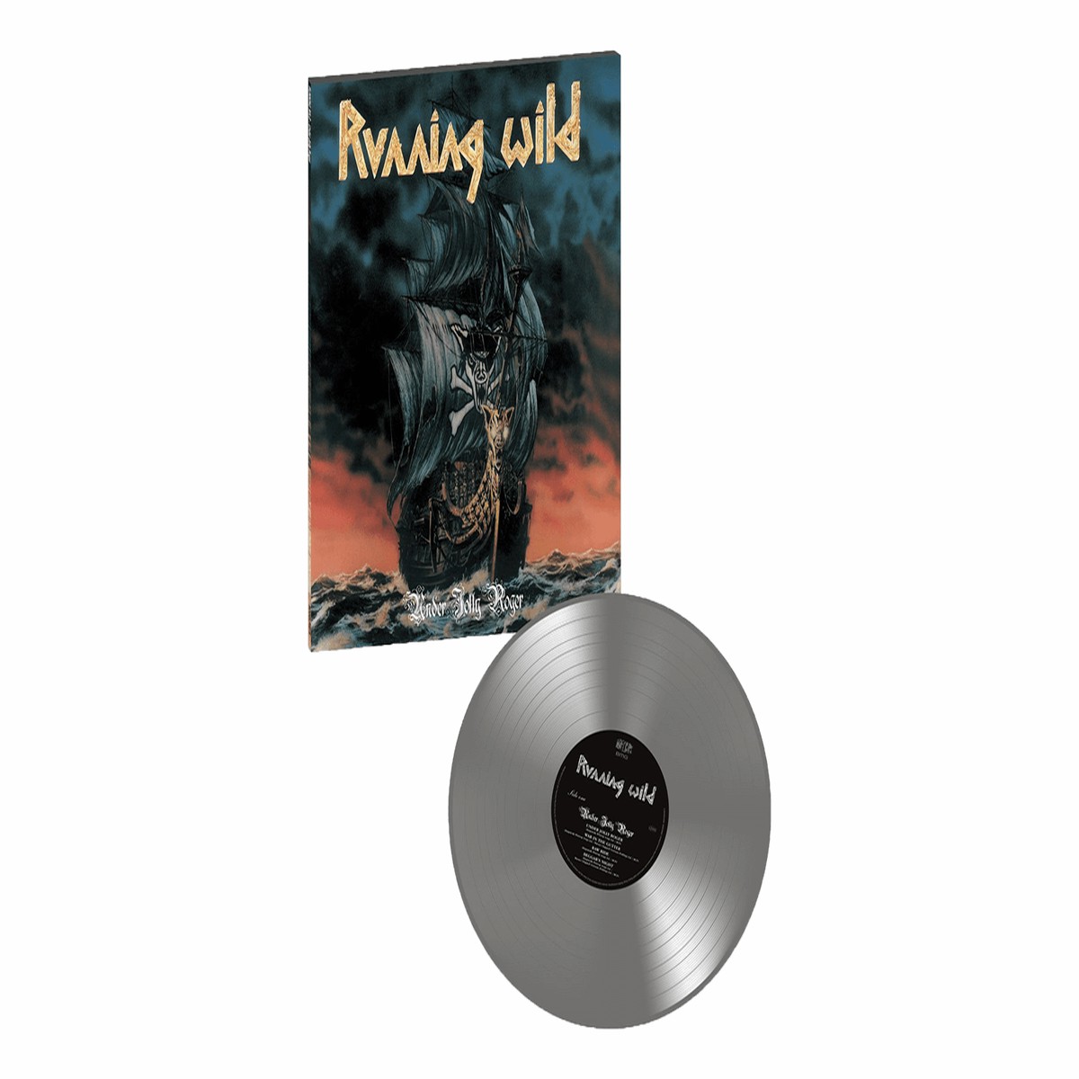 Running Wild : Under Jolly Roger (Grey Vinyl LP)