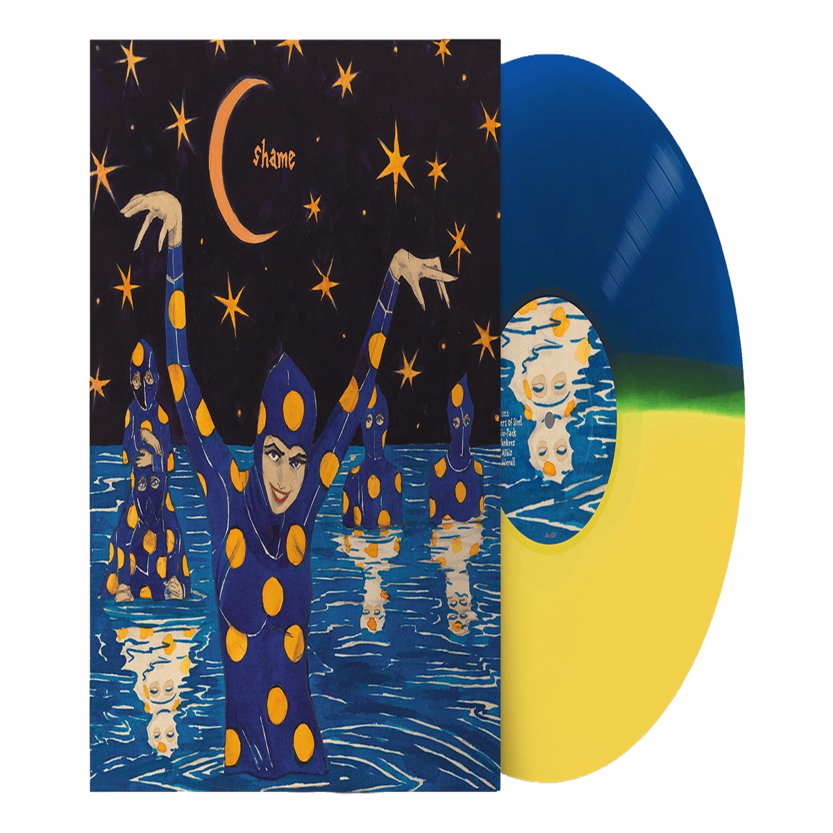 Shame : Food For Worms (Ltd Blue & Yellow Vinyl)