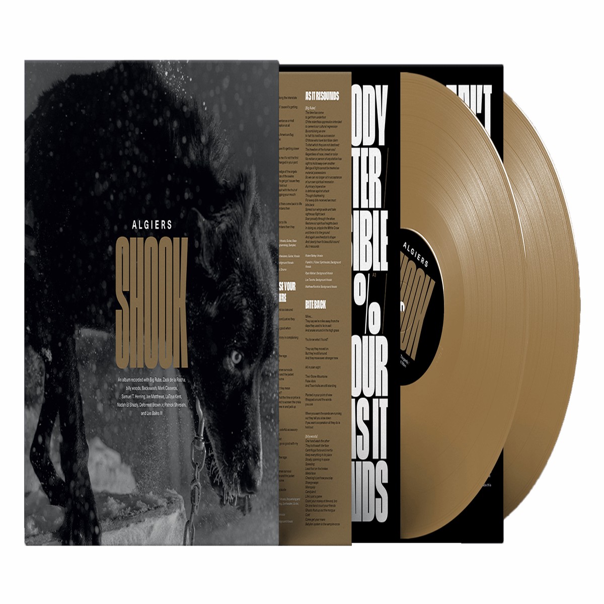 Algiers : Shook (Ltd Gold Vinyl)