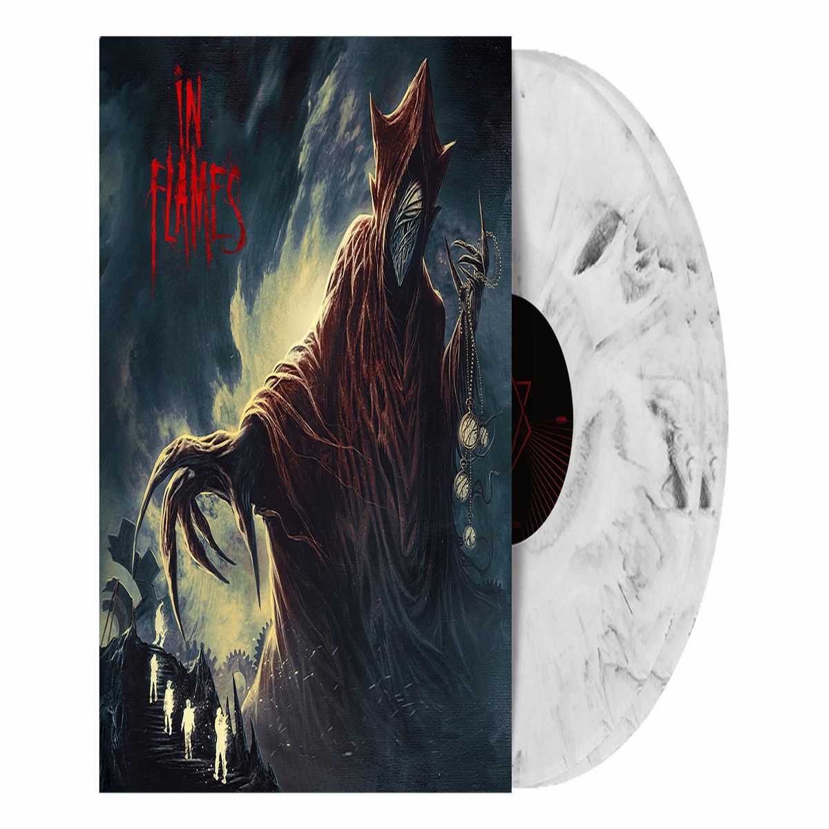 In Flames : Foregone (White & Black Marbled Vinyl)
