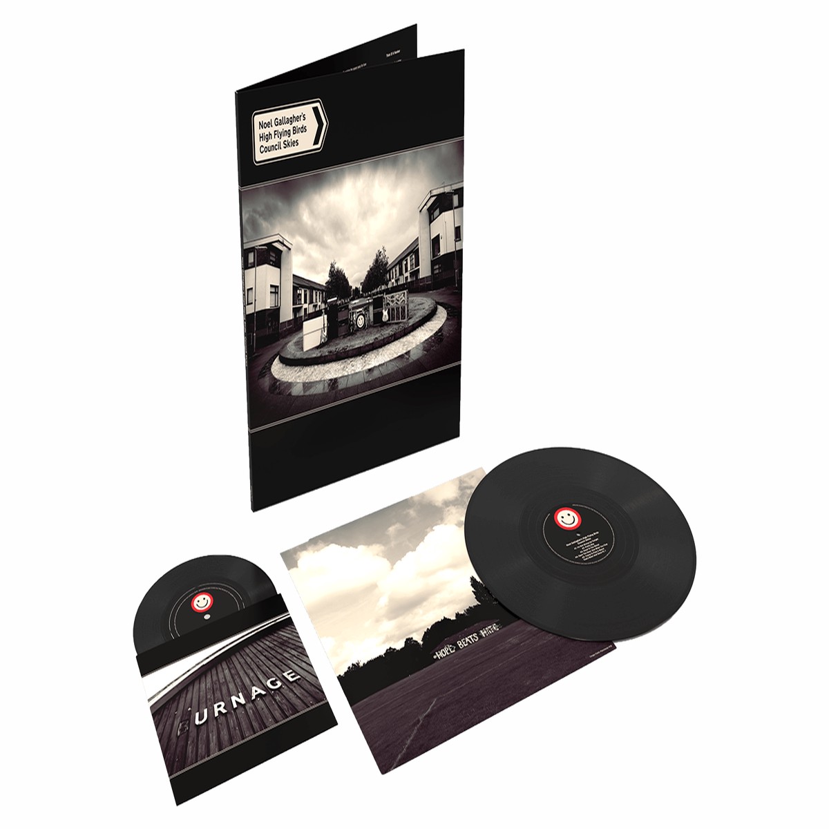 Noel Gallaghers High Flying Birds : Council Skies (LP + 7″)
