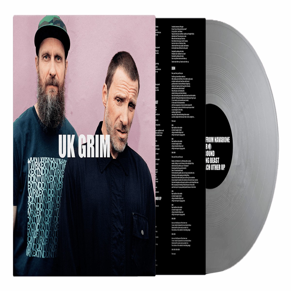 Sleaford Mods : UK Grim (Ltd Silver Vinyl)