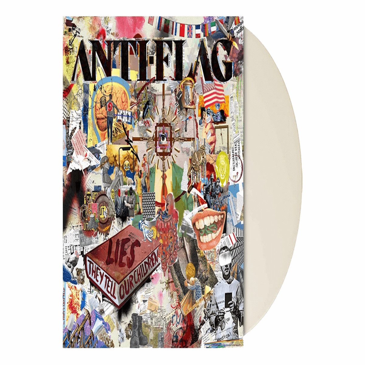 Anti-Flag : LIES THEY TELL OUR CHILDREN (Ltd Bone Vinyl)