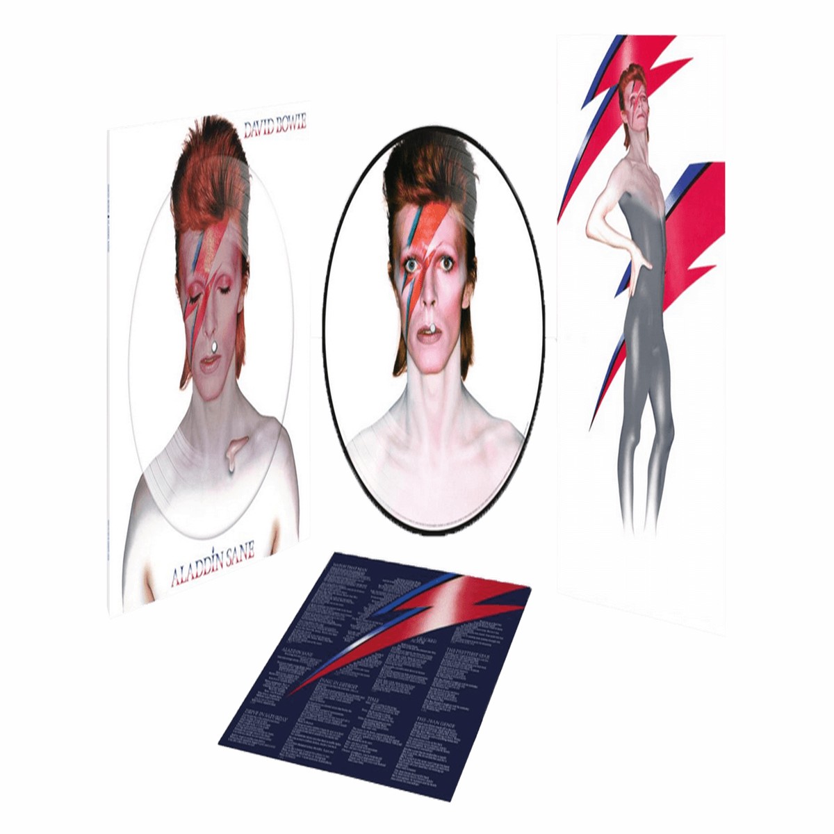 David Bowie : Aladdin Sane (50th Anniversary Picture Disc)