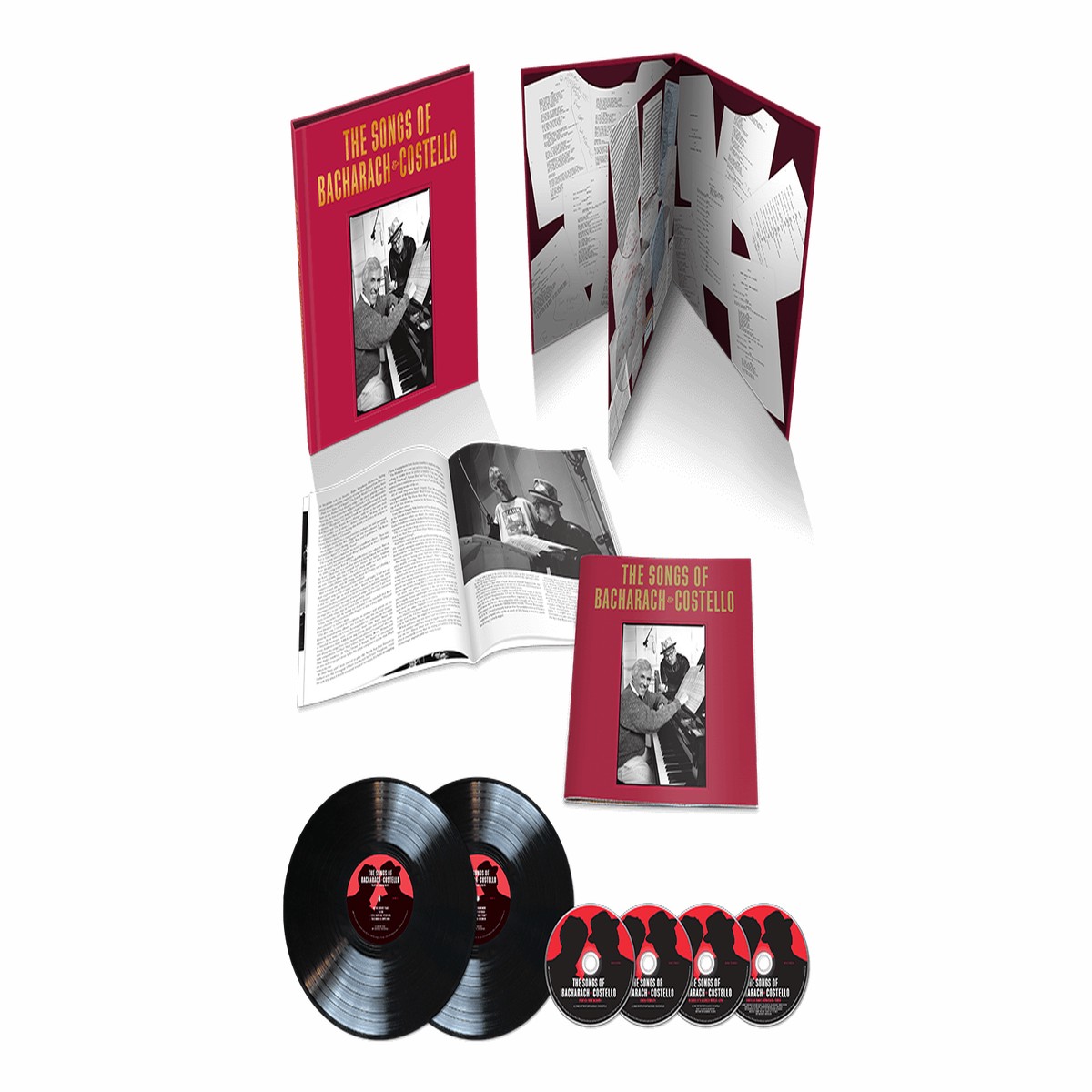 Elvis Costello & Burt Bacharach : The Songs of Bacharach & Costello (2LP + 4CD)