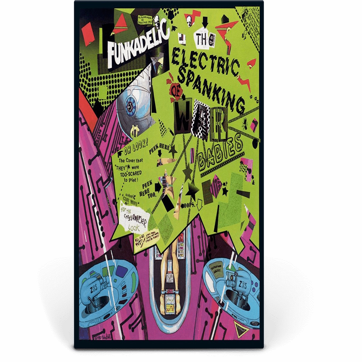 Funkadelic : The Electric Spanking of War Babies (Ltd Green Fluorescent Vinyl)