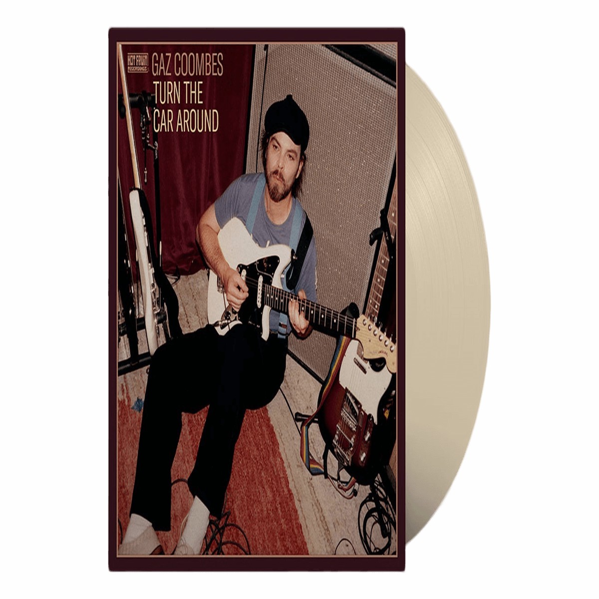 Gaz Coombes : Turn The Car Around (Ltd Opaque Cream Vinyl)