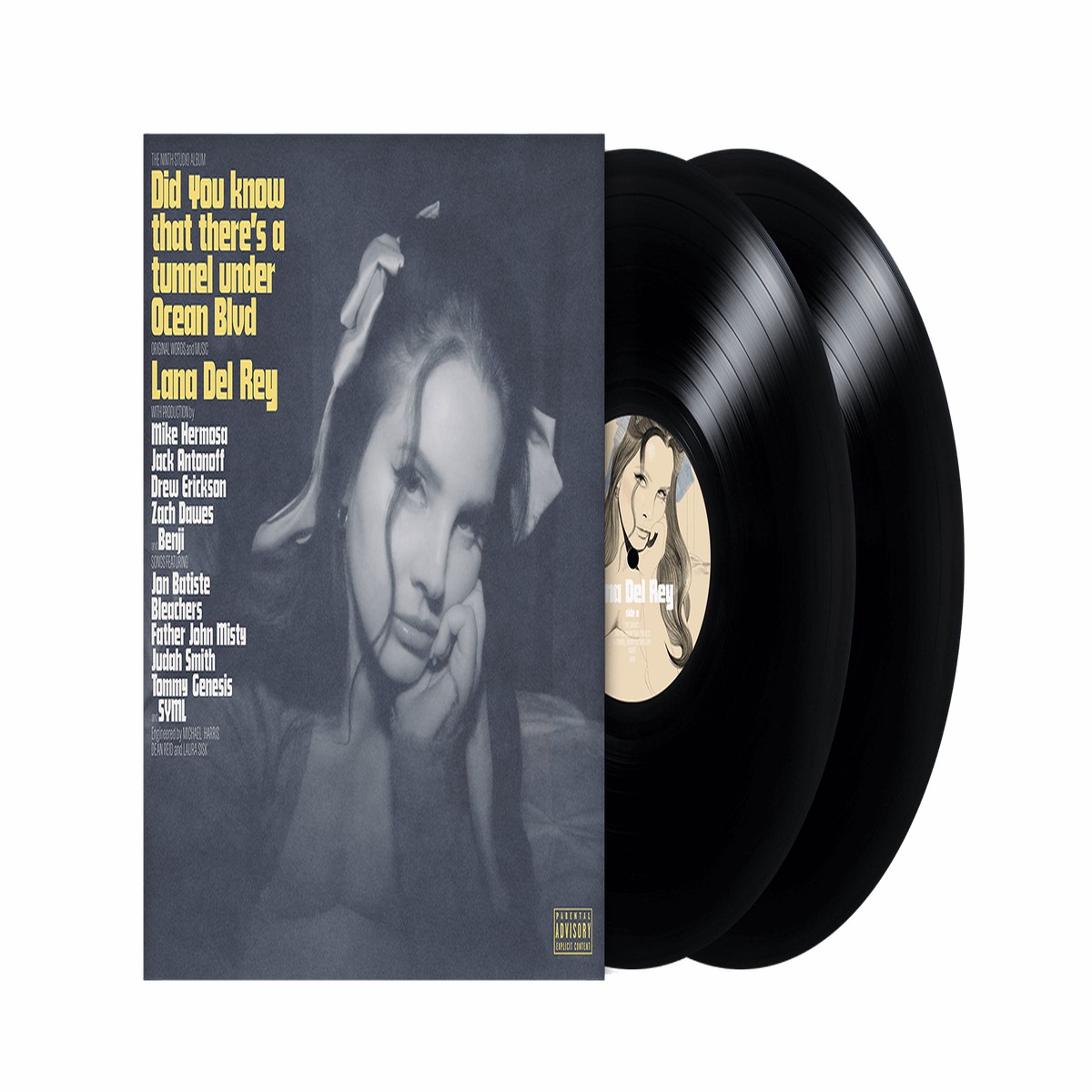 Lana Del Rey : Did you know that there’s a tunnel under Ocean Blvd (2LP Gatefold Standard Black LP)