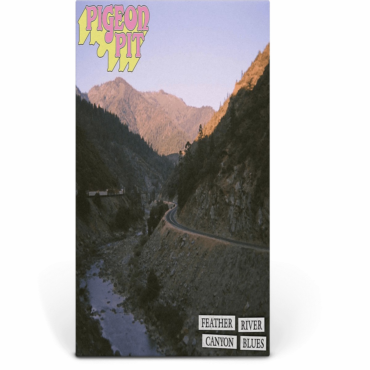 Pigeon Pit : Feather River Canyon Blues (Ltd Baby Blue & White Splatter Vinyl )