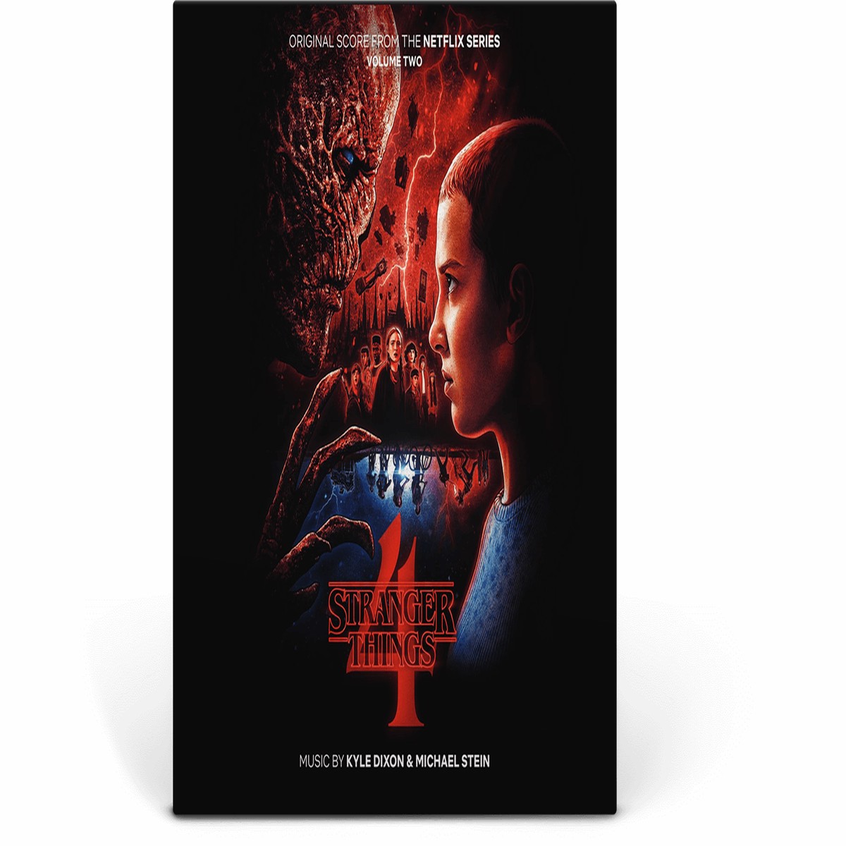 Kyle Dixon & Michael Stein : Stranger Things 4 – Volume 2 (Original Score From The Netflix Series) (Clear/Clear Blue 2LP)