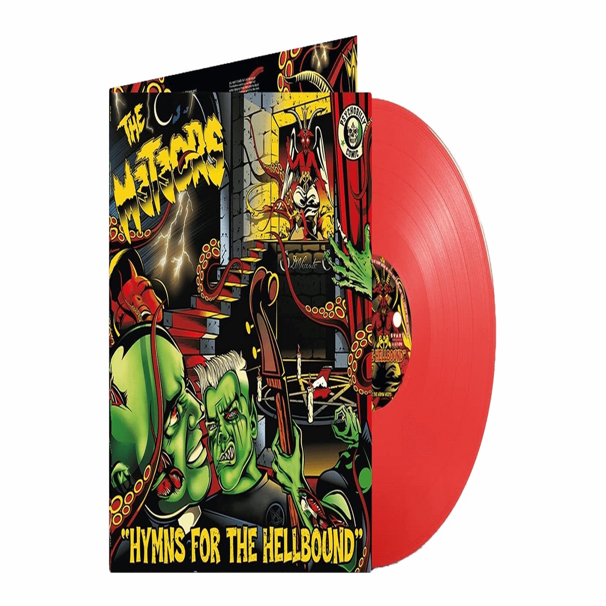 The Meteors : Hymns For The Hellbound (Ltd Transparent Red Vinyl)