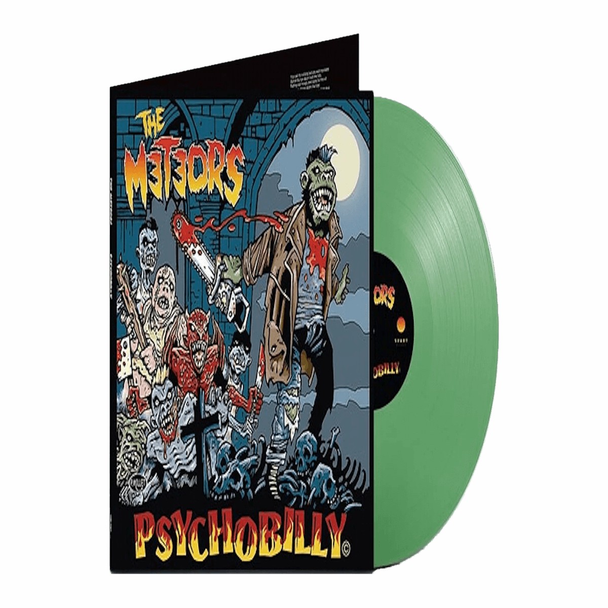 The Meteors : Psychobilly (Ltd Transparent Green Vinyl)