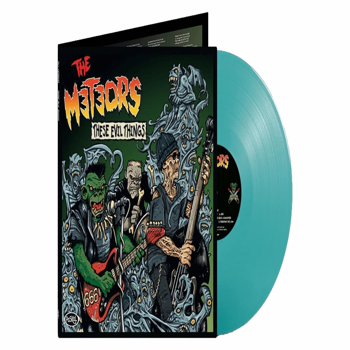 The Meteors : These Evil Things (Ltd Blue Curacao Vinyl)
