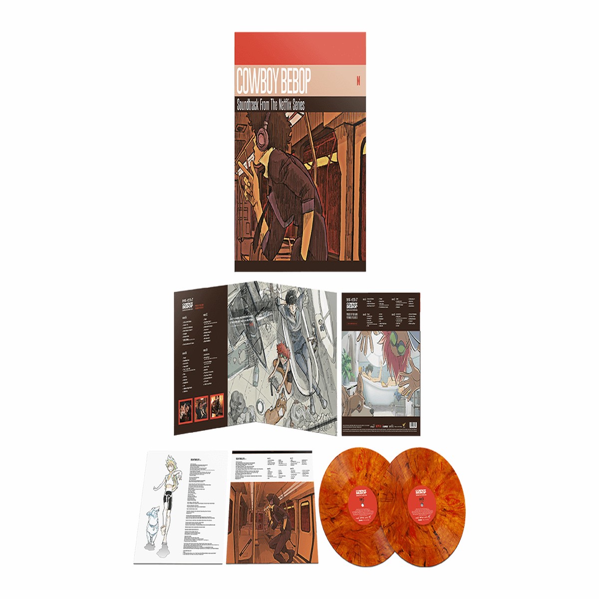 Yoko Kanno : Cowboy Bebop OST to The Netflix Series (2LP Coloured Vinyl)