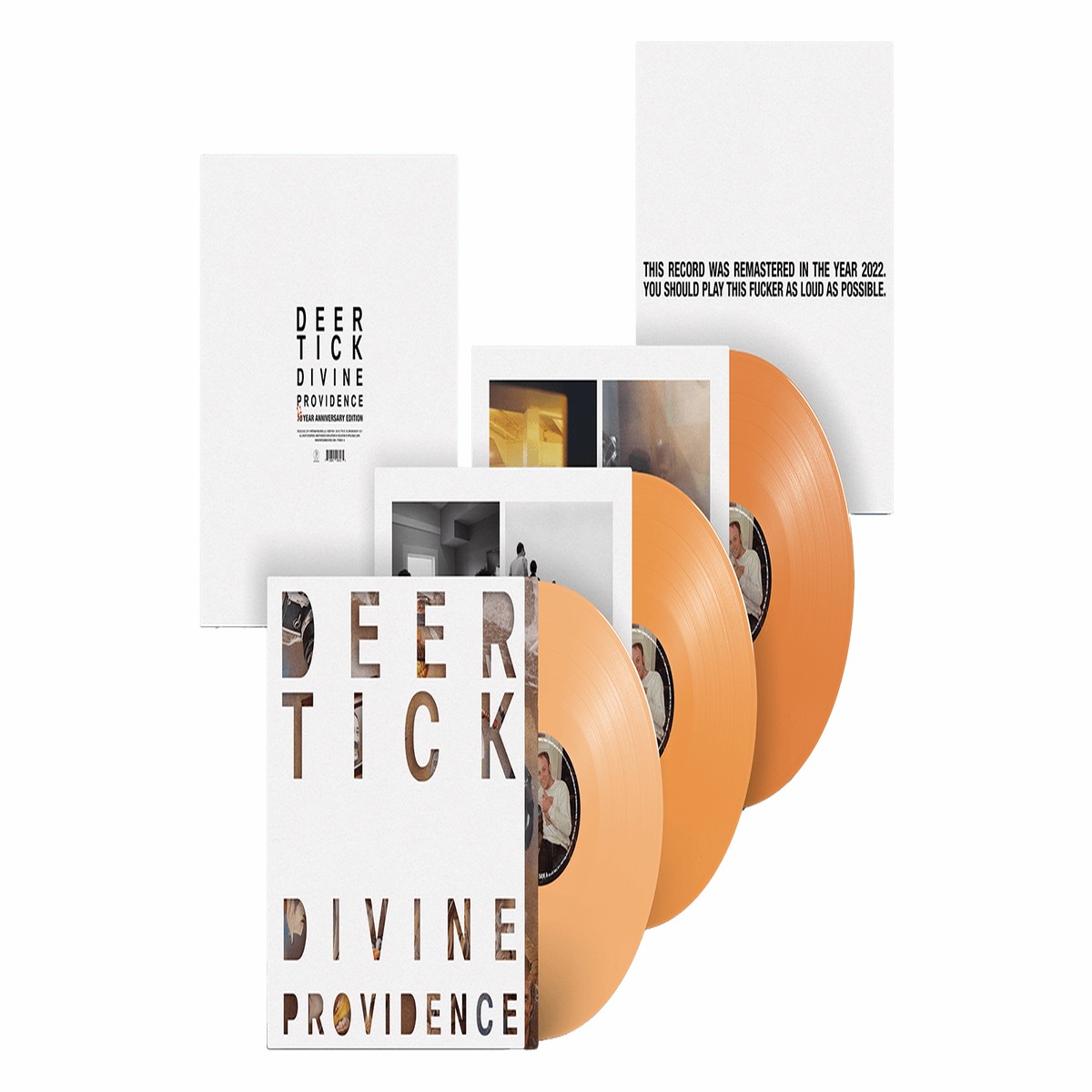 Deer Tick : Divine Providence (11th Anniv Ed. – 3 flavours of orange coloured vinyl)