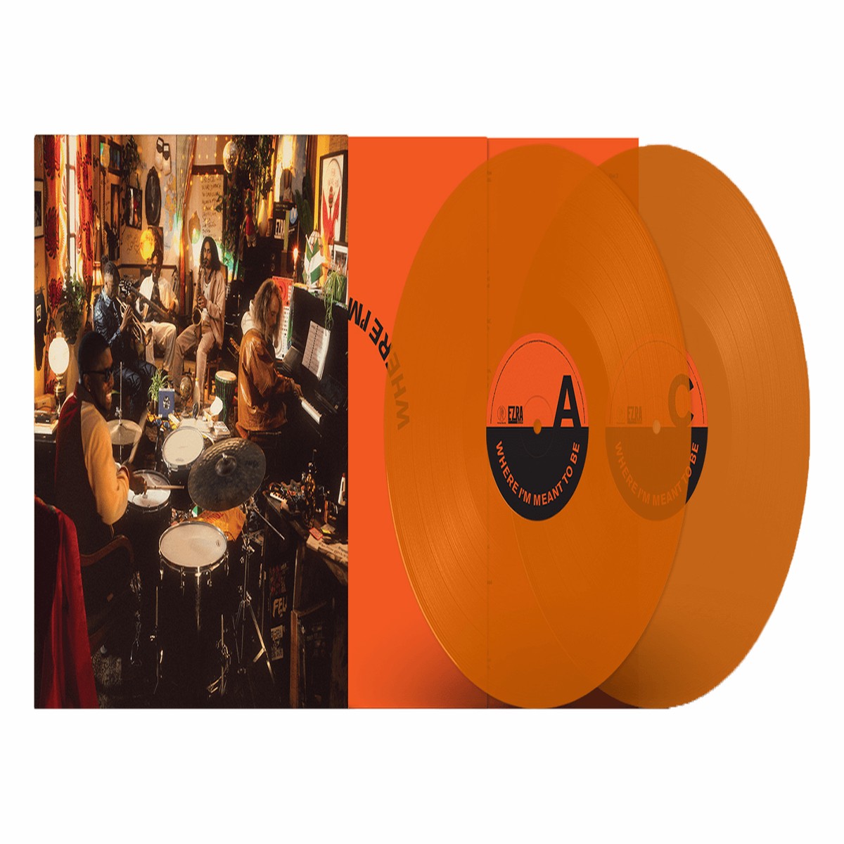 Ezra Collective : Where I’m Meant To Be (Orange Vinyl)