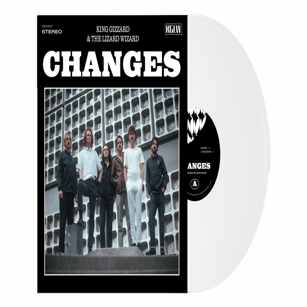 King Gizzard & The Lizard Wizard : Changes (Ltd White Vinyl)