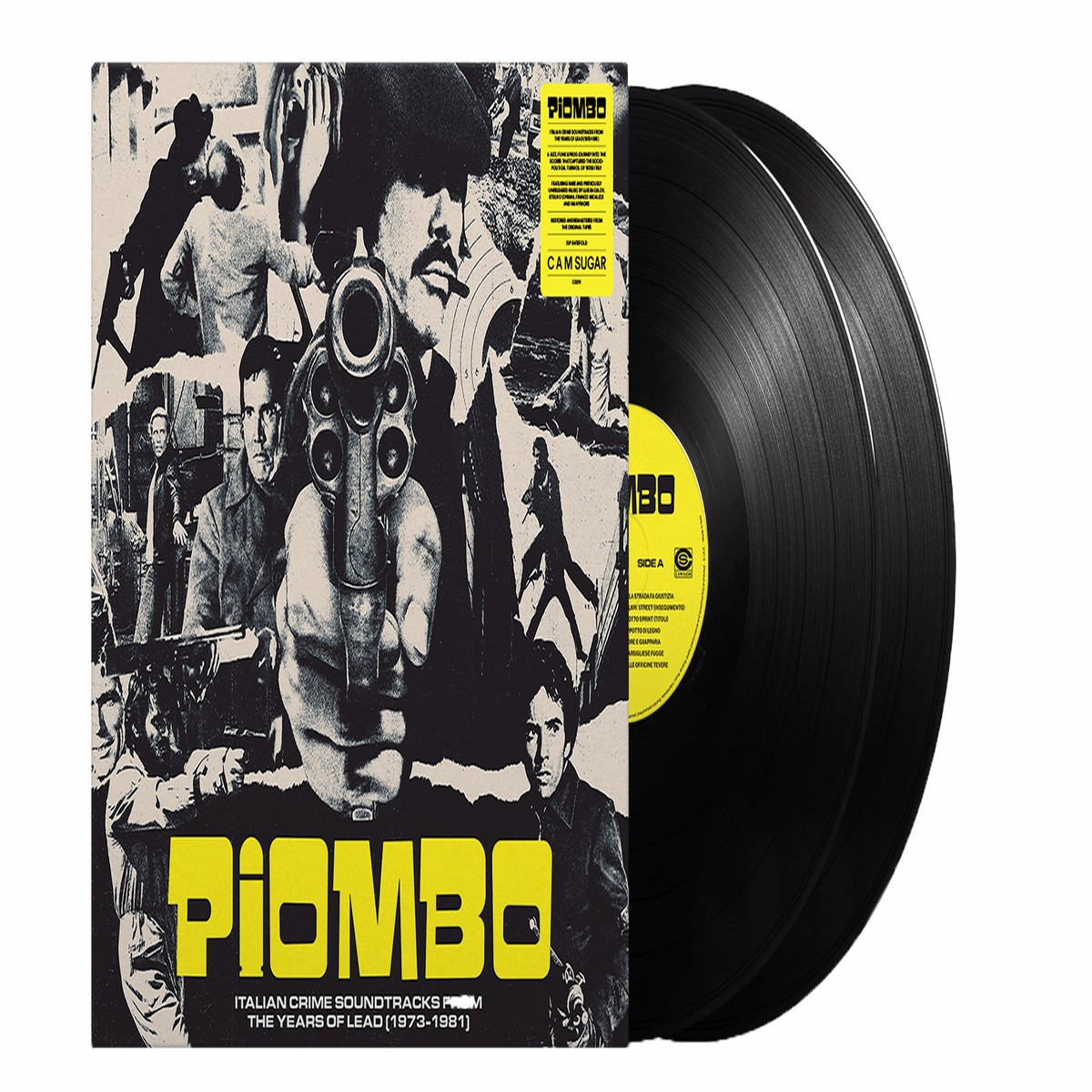 Various Artists : PIOMBO – Italian Crime Soundtracks From The Years Of Lead (1973-1981)