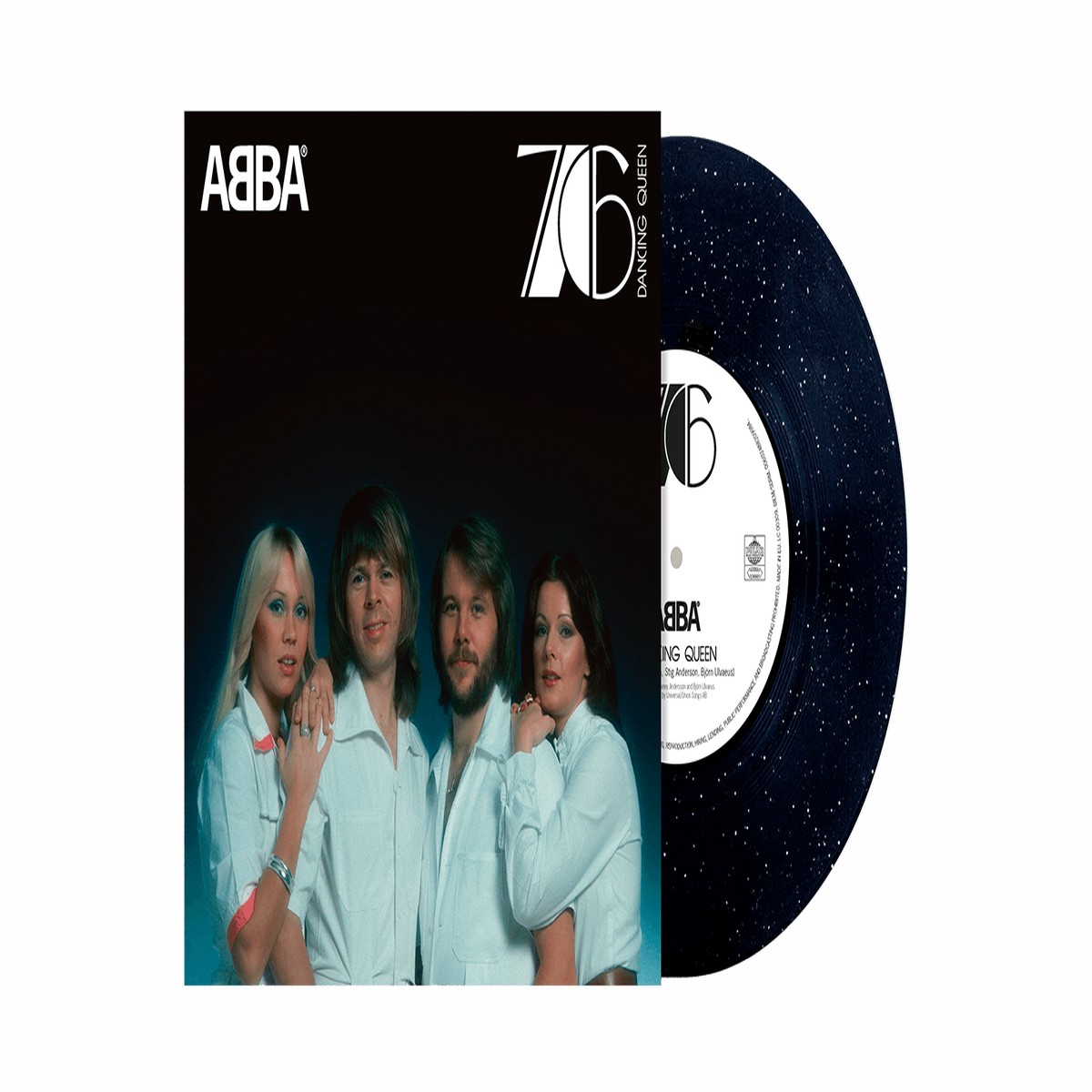 ABBA : Dancing Queen (10″ Single Sparkling Vinyl)