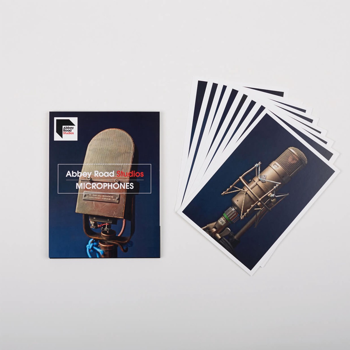 Abbey Road : Abbey Road Studios Microphones Postcard Set