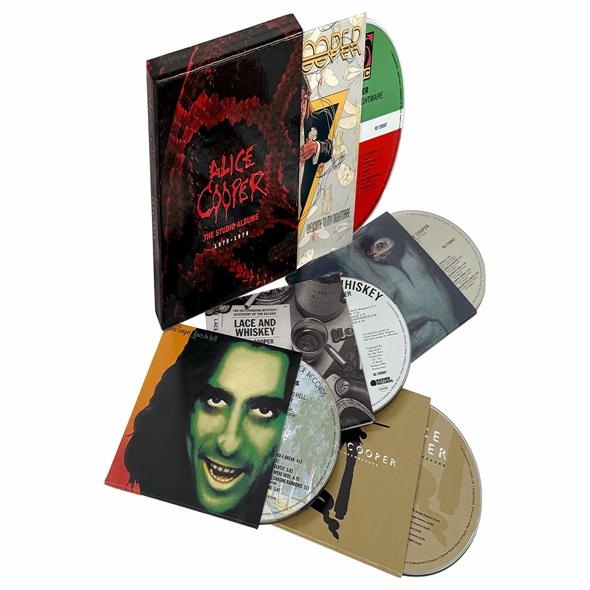 Alice Cooper : The Studio Albums – 1975 – 1978 (5CD Boxset)