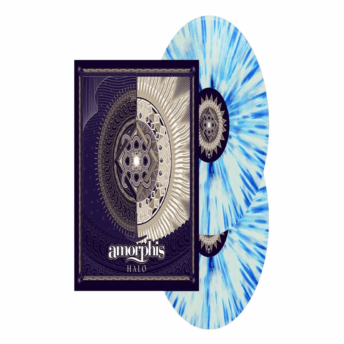 Amorphis : Halo (Clear, White & Blue Splatter Vinyl)