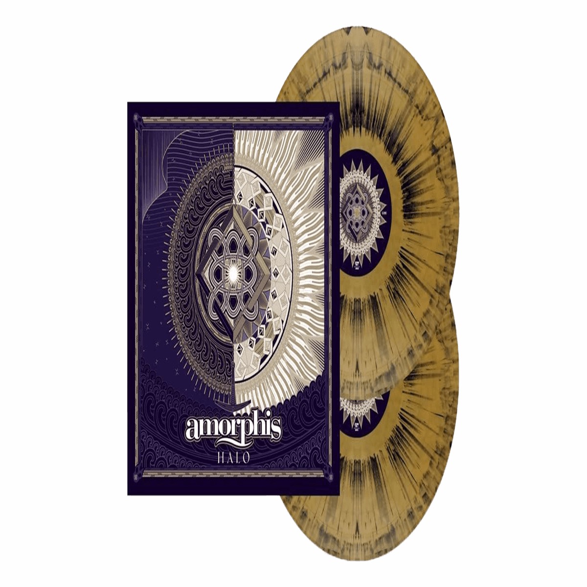 Amorphis : Halo (Gold & Blackdust Splatter Vinyl)