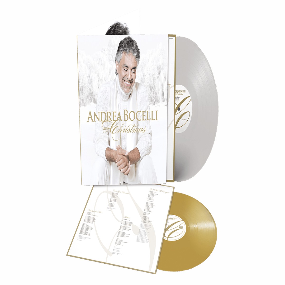 Andrea Bocelli : My Christmas (Deluxe White & Gold Vinyl)