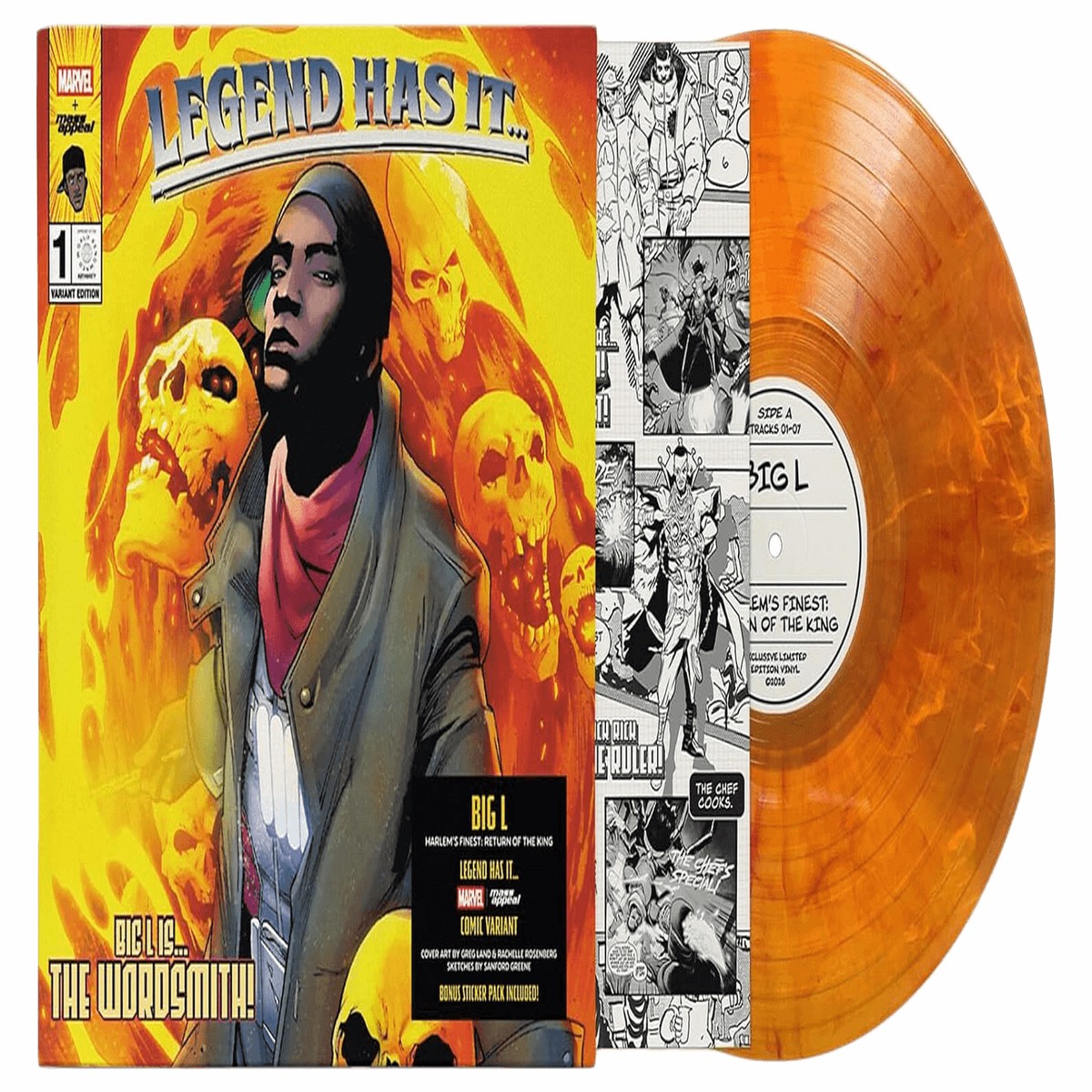 Big L : Harlem’s Finest: Return Of The King (Firestorm Vinyl)