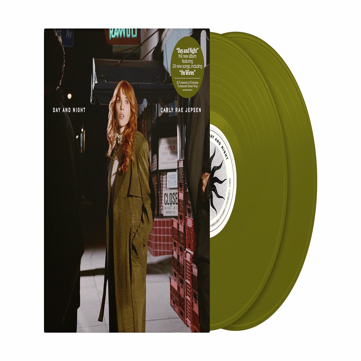 Carly Rae Jepsen : Day and Night (Translucent Forest Green Vinyl)