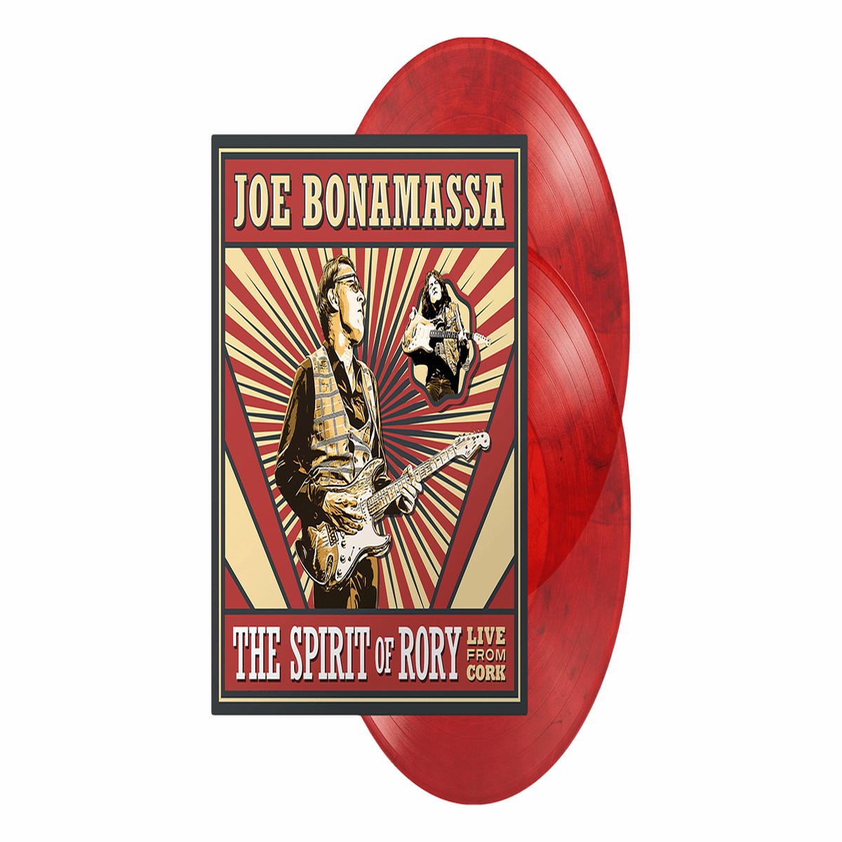 Joe Bonamassa : The Spirt of Rory (Live In Cork) (Red Marble Vinyl)