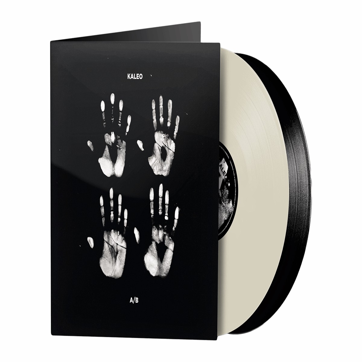 KALEO : A/B (White (disc 1 ) & Black vinyl (Disc 2) Vinyl)