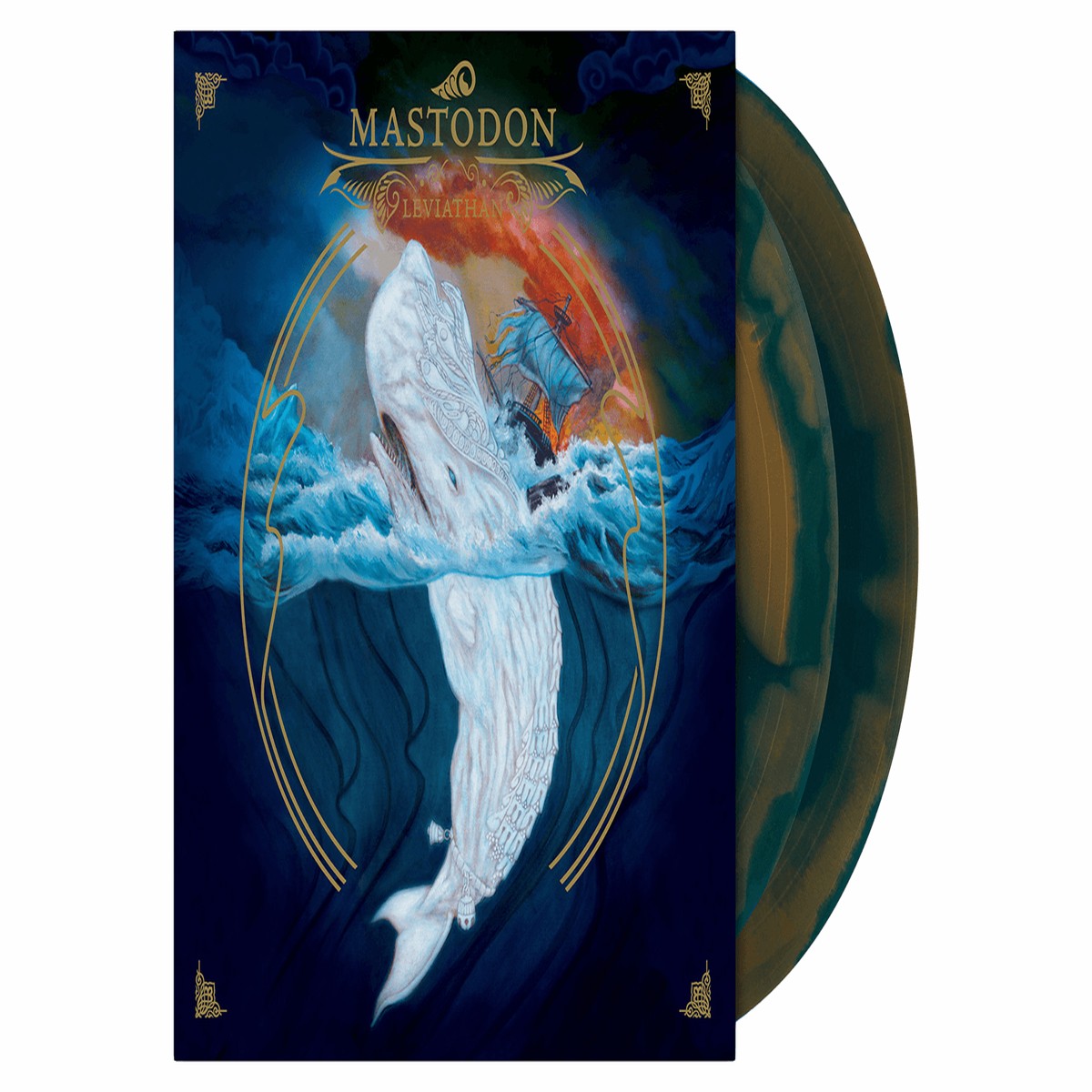 Mastodon : Leviathan (Two Color Merge Vinyl)