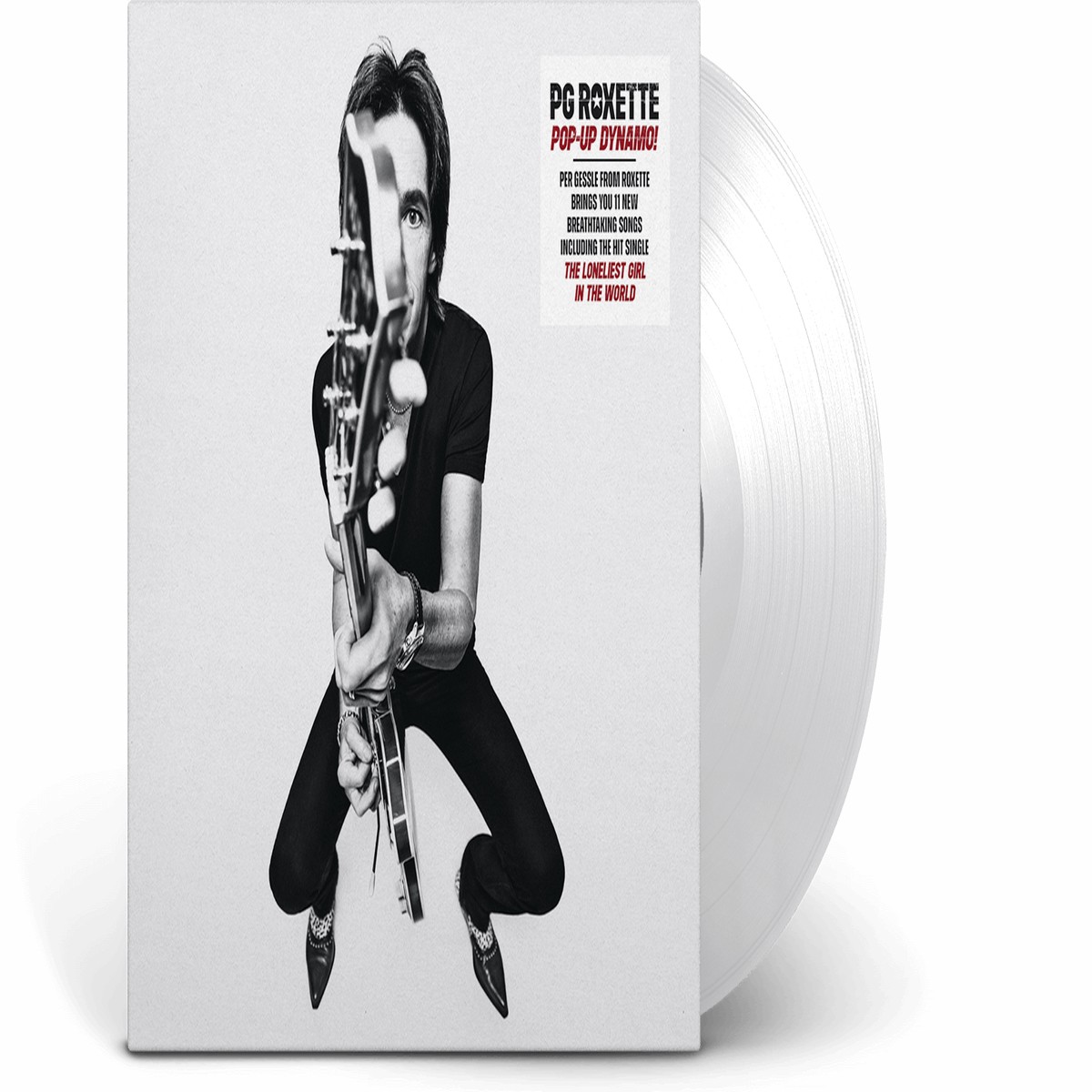 PG Roxette, Per Gessle : Pop-Up Dynamo! (Ltd White Vinyl)