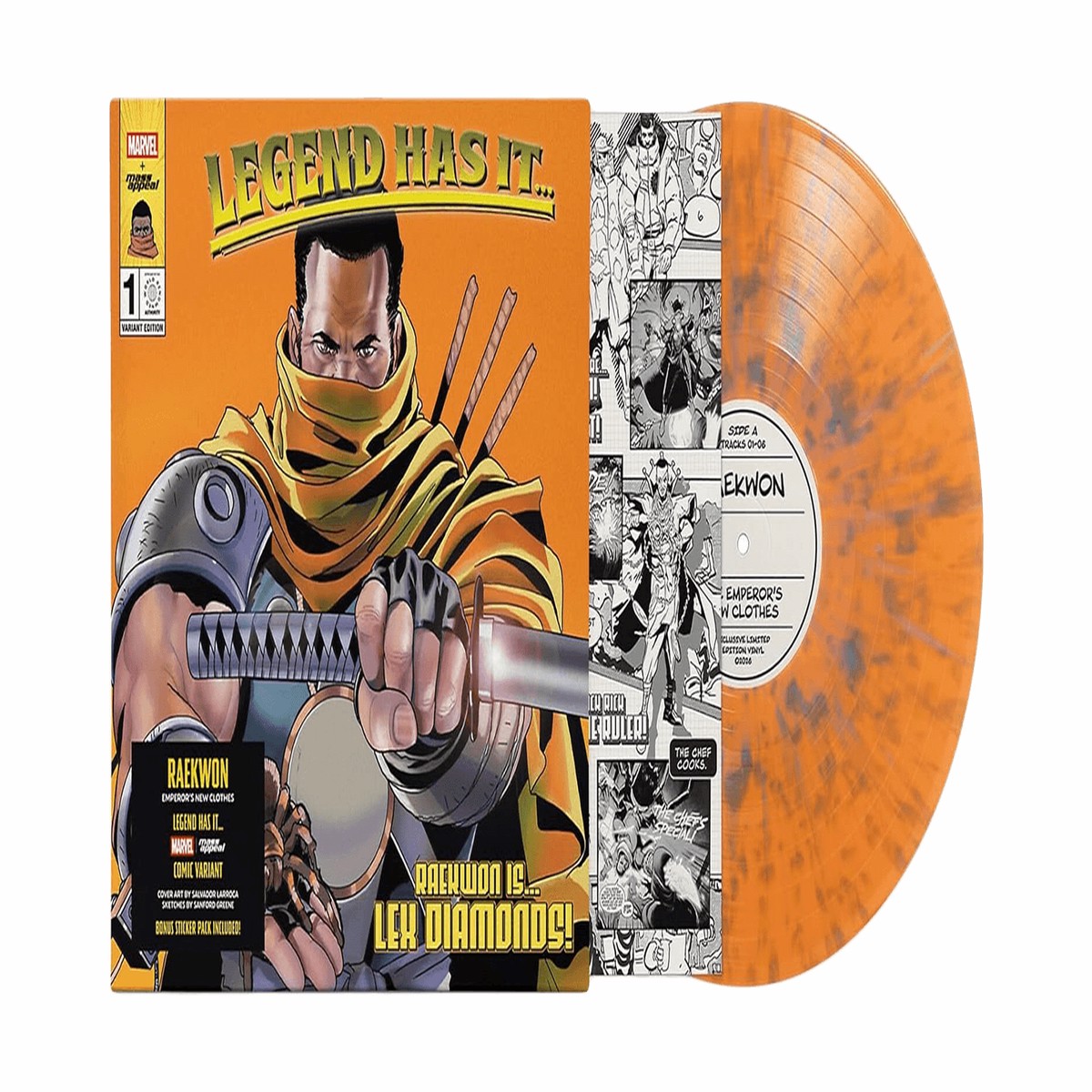 Raekwon : The Emperor’s New Clothes Empire (Marvel Edition – Ember Vinyl)
