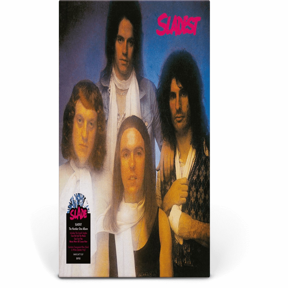 Slade : Sladest (Blue, Black & White Splatter Vinyl)