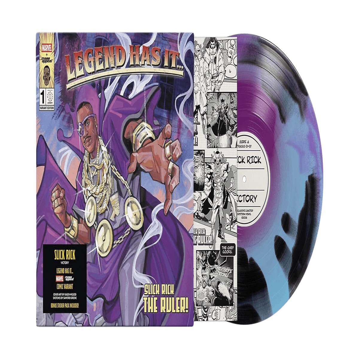 Slick Rick : Victory (Midnight Reign Vinyl)