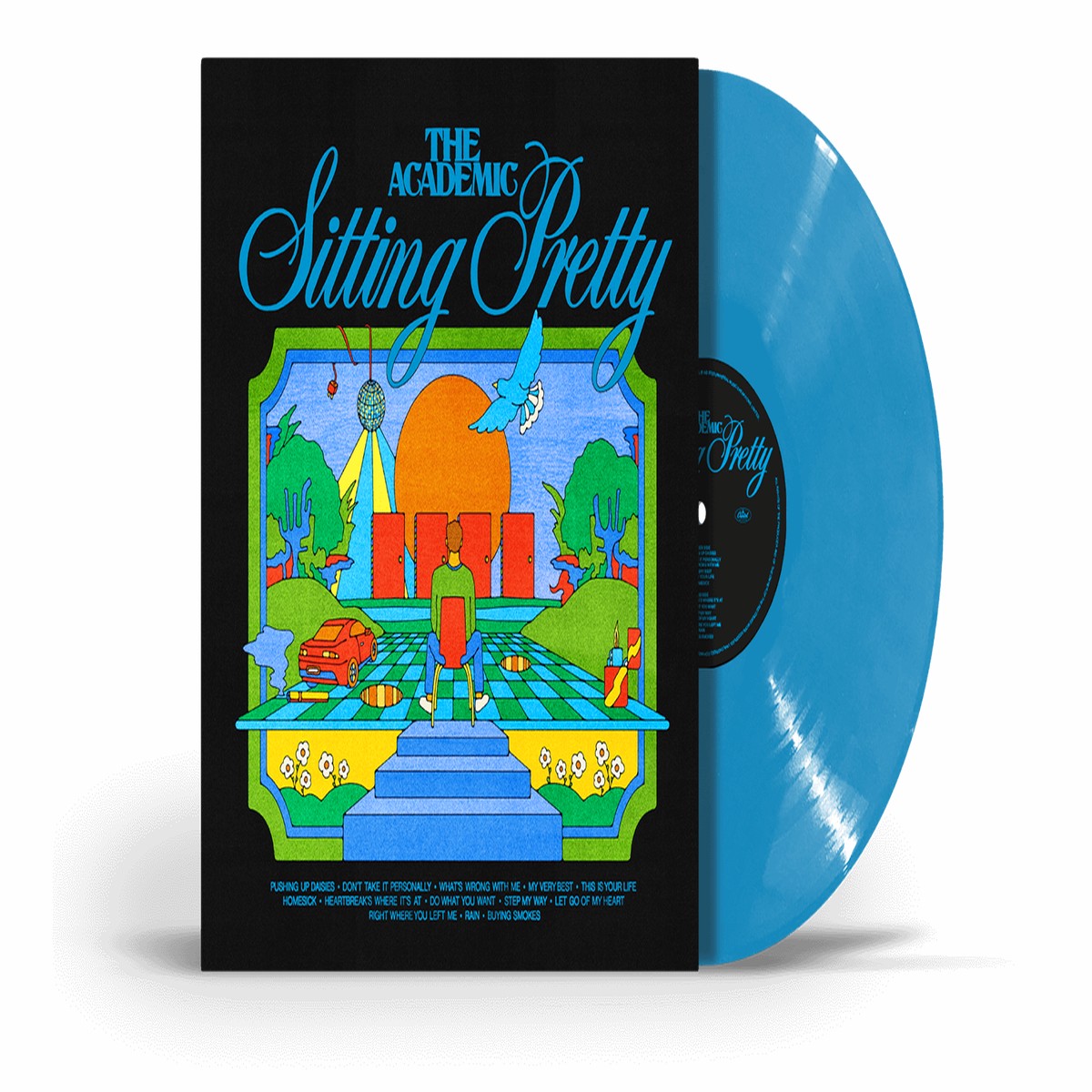 The Academic : Sitting Pretty (Ltd Sky Blue Vinyl)(Exclusive to TRH In Ireland)