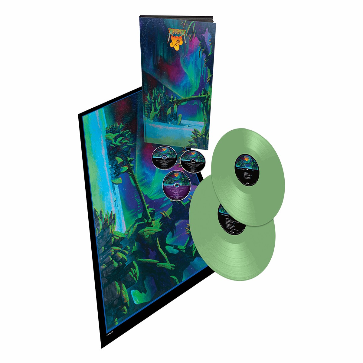 Yes : Aurora (2xLight Green Vinyl+2CD+Bluray)